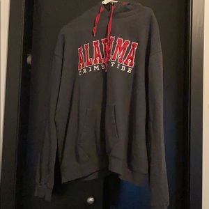 Grey Alabama Crimson Tide Hoodie